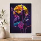 Dave Grohl Wood Print by OnWood Australia