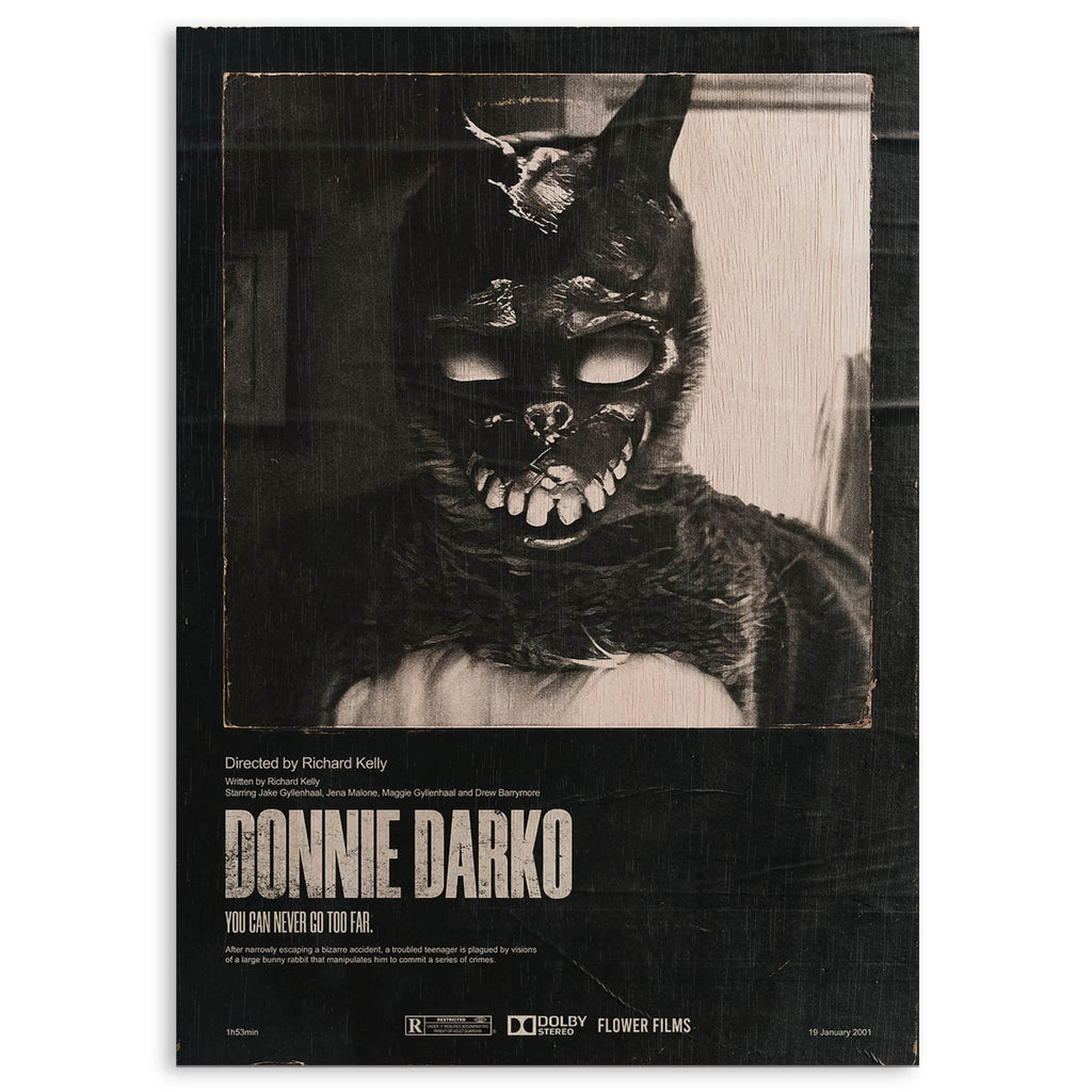 Donnie Darko Wood Print by OnWood Australia