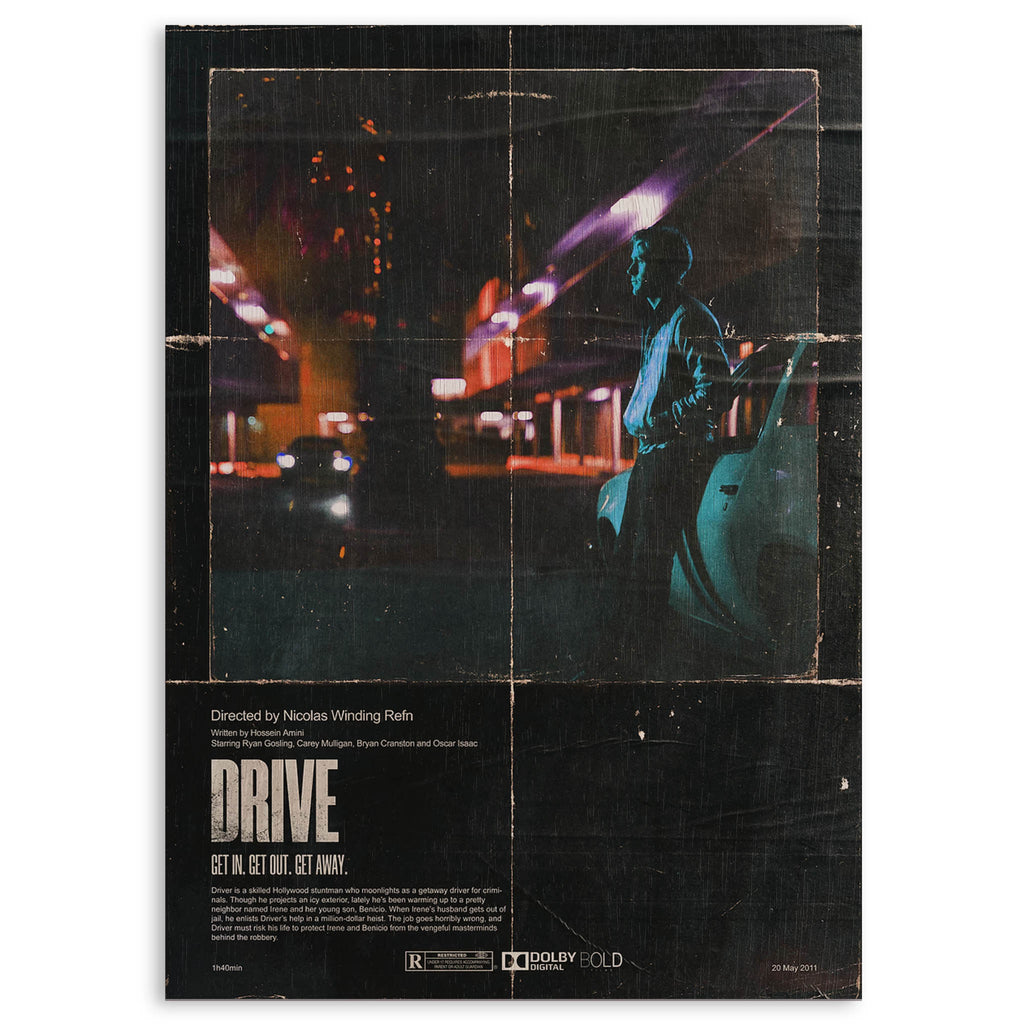 Drive Wood Print by OnWood Australia