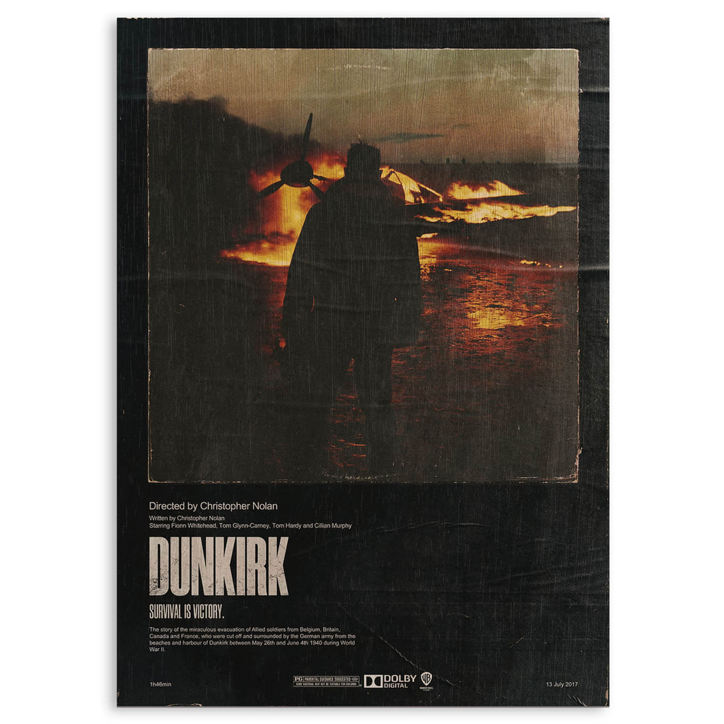 Dunkirk Wood Print by OnWood Australia