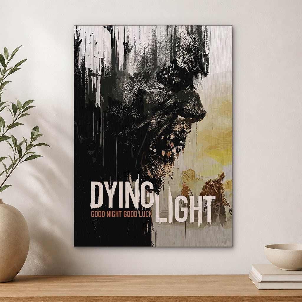 Dying Light Wood Print by OnWood Australia