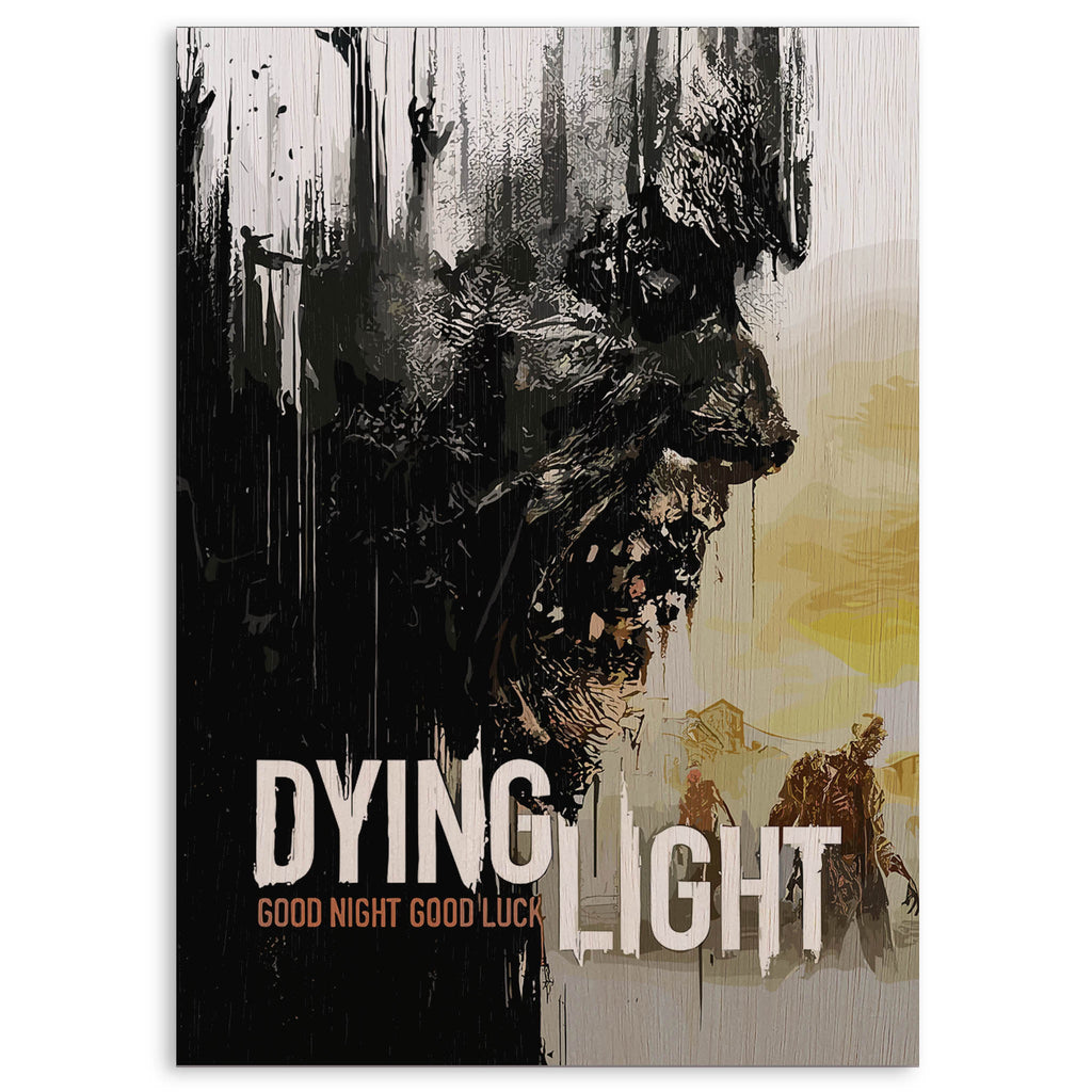 Dying Light Wood Print by OnWood Australia
