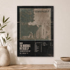 Eminem Wood Print by OnWood Australia