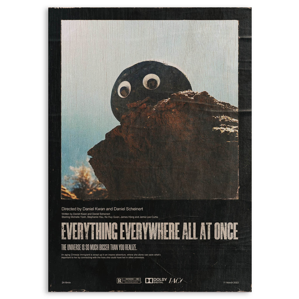 Everything Everywhere All At Once Wood Print by OnWood Australia