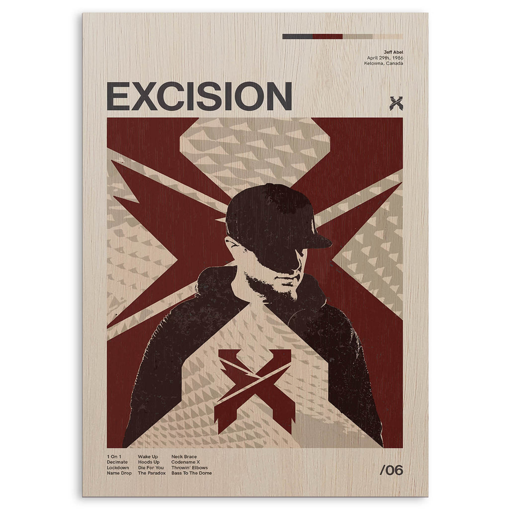 Excision Wood Print by OnWood Australia