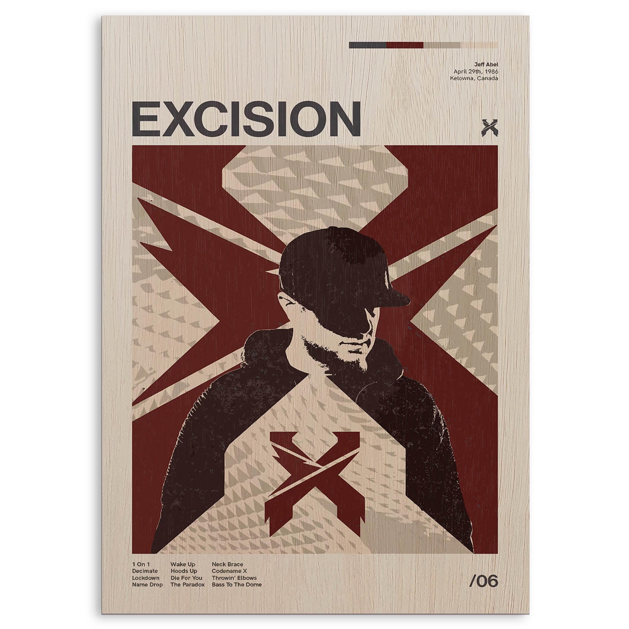Excision Wood Print by OnWood Australia