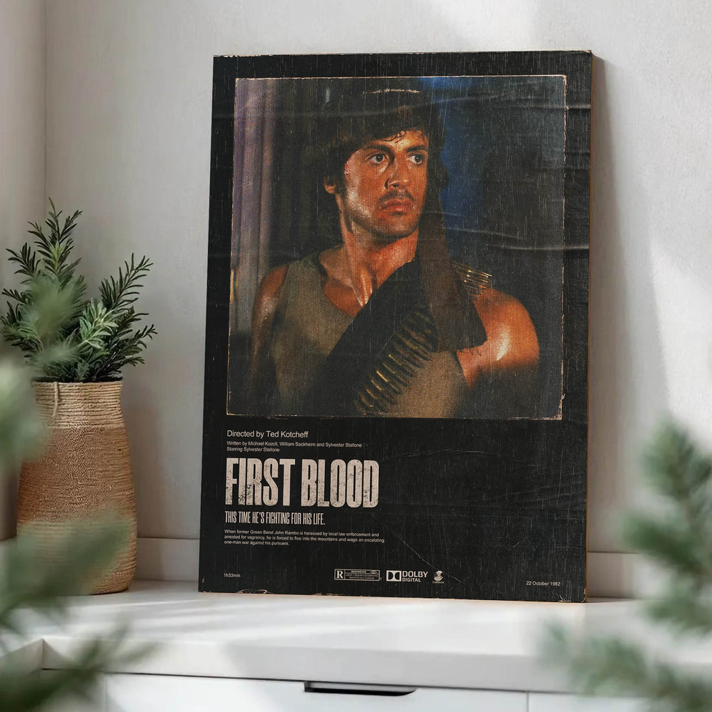 First Blood Wood Print by OnWood Australia
