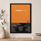 Frank Ocean Channel Orange Wood Print by OnWood Australia