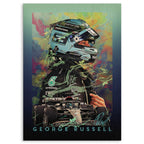 George Russell Wood Print by OnWood Australia