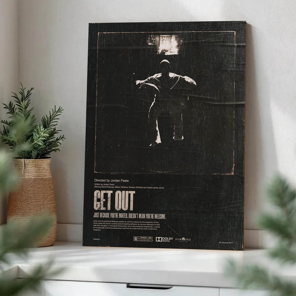 Get Out Wood Print by OnWood Australia