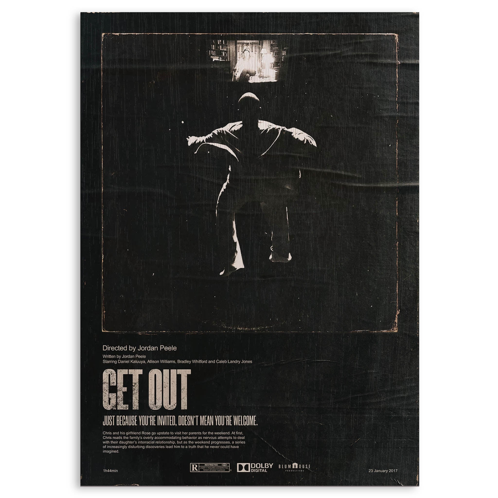 Get Out Wood Print by OnWood Australia