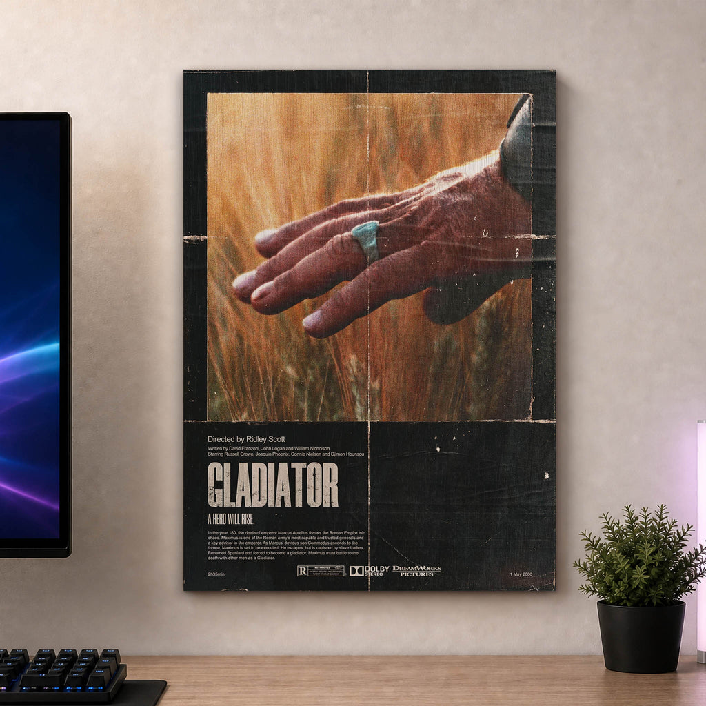 Gladiator Wood Print by OnWood Australia