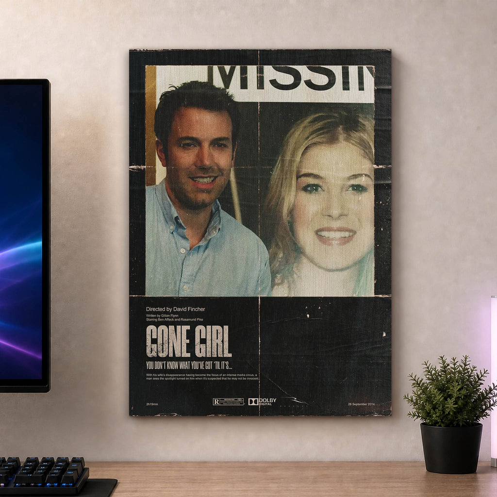 Gone Girl Wood Print by OnWood Australia
