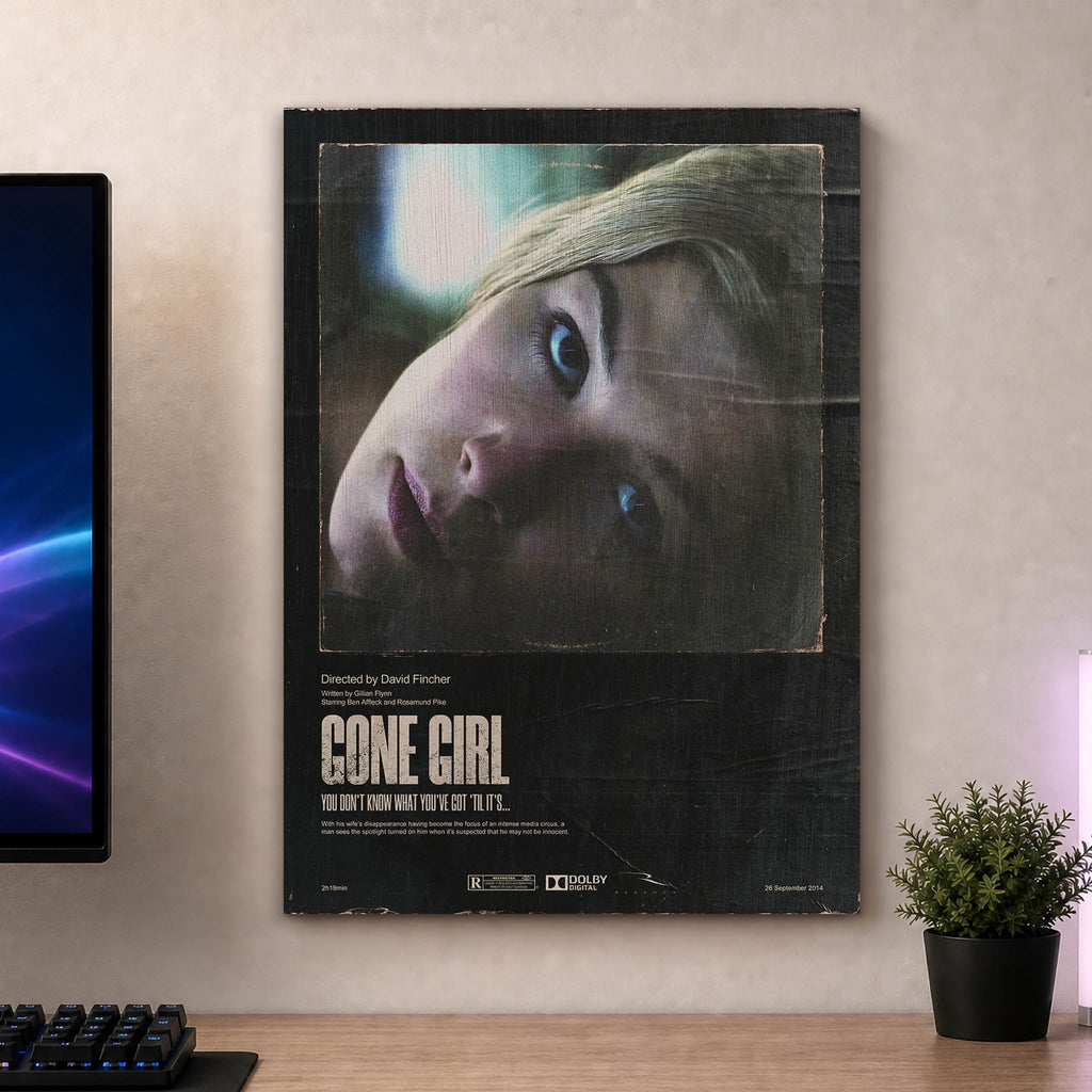 Gone Girl Wood Print by OnWood Australia
