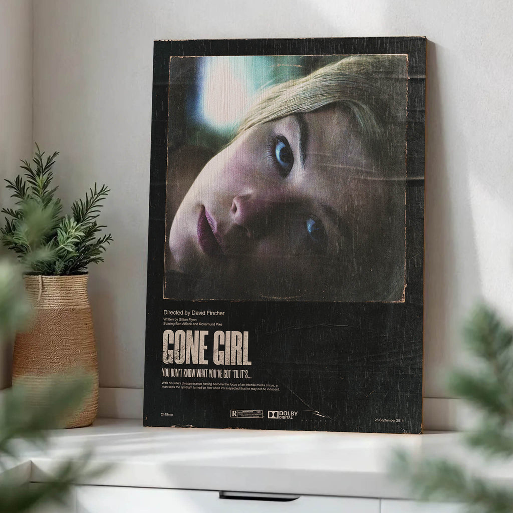 Gone Girl Wood Print by OnWood Australia