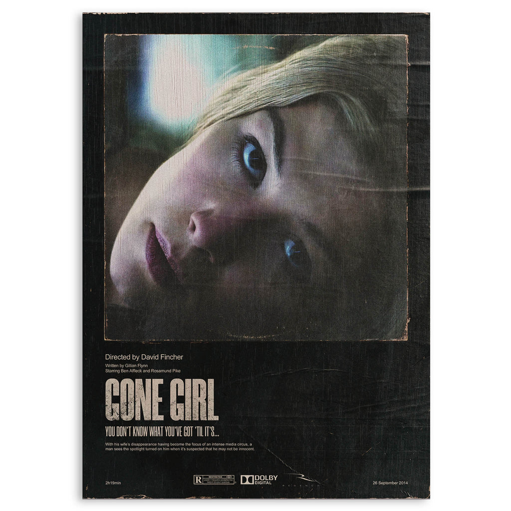 Gone Girl Wood Print by OnWood Australia