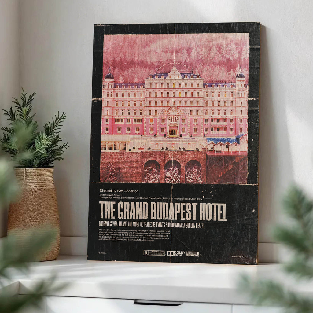 Grand Budapest Hotel Wood Print by OnWood Australia