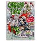 Green Day Wood Print by OnWood Australia