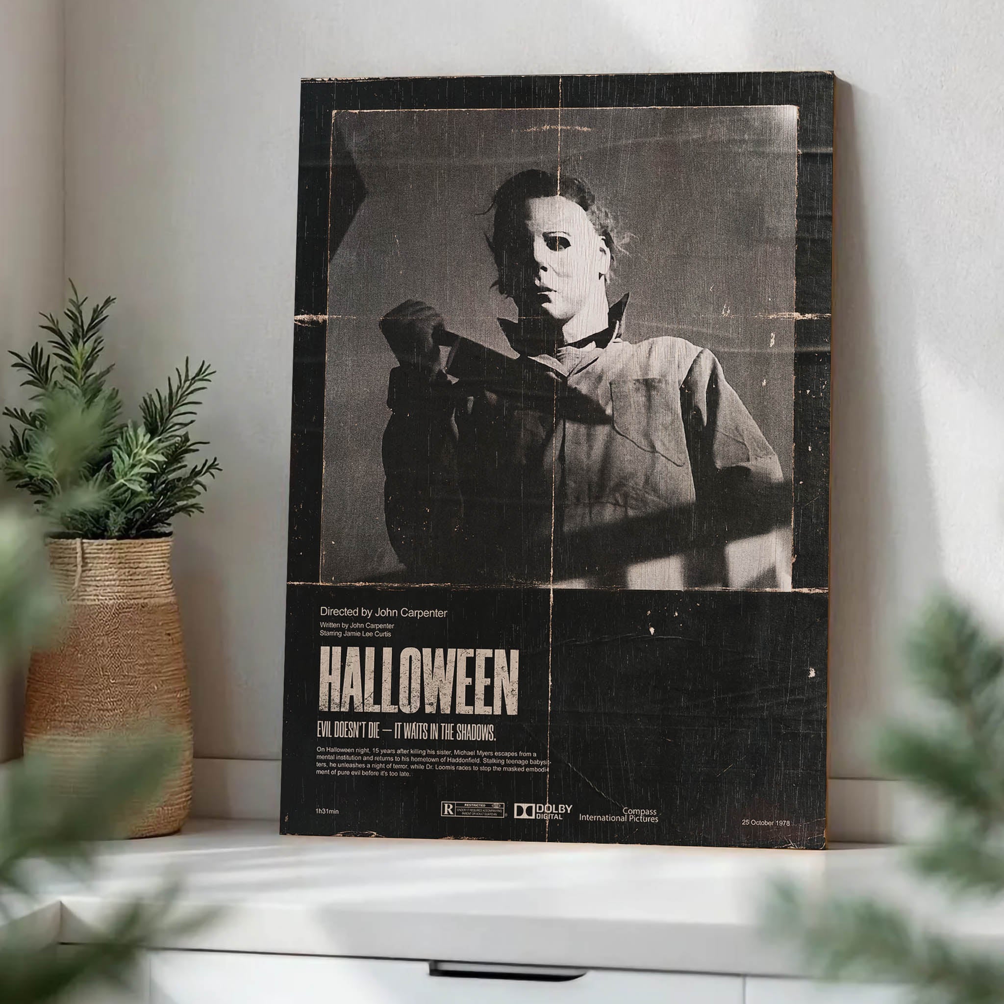 Halloween Wood Print by OnWood Australia