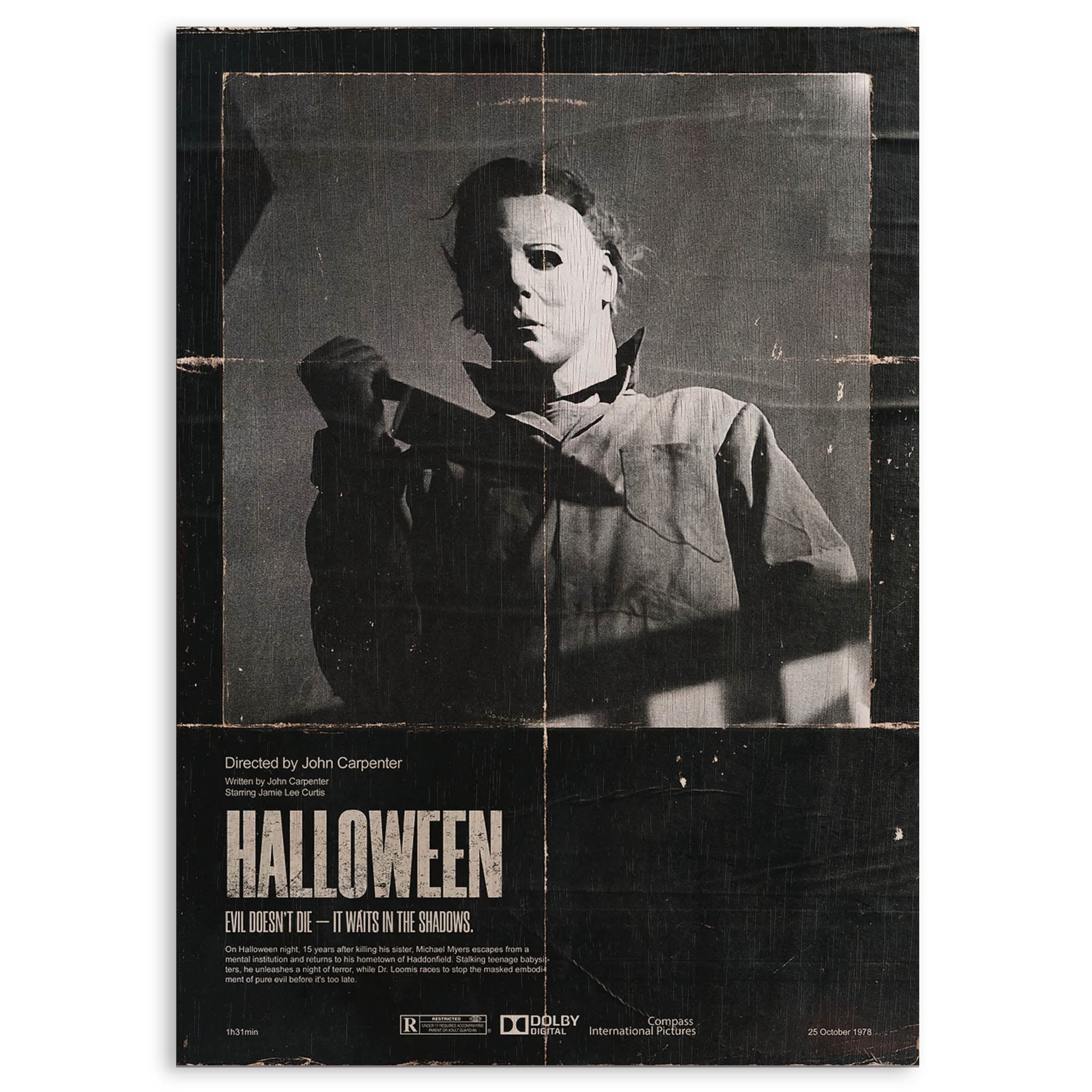 Halloween Wood Print by OnWood Australia