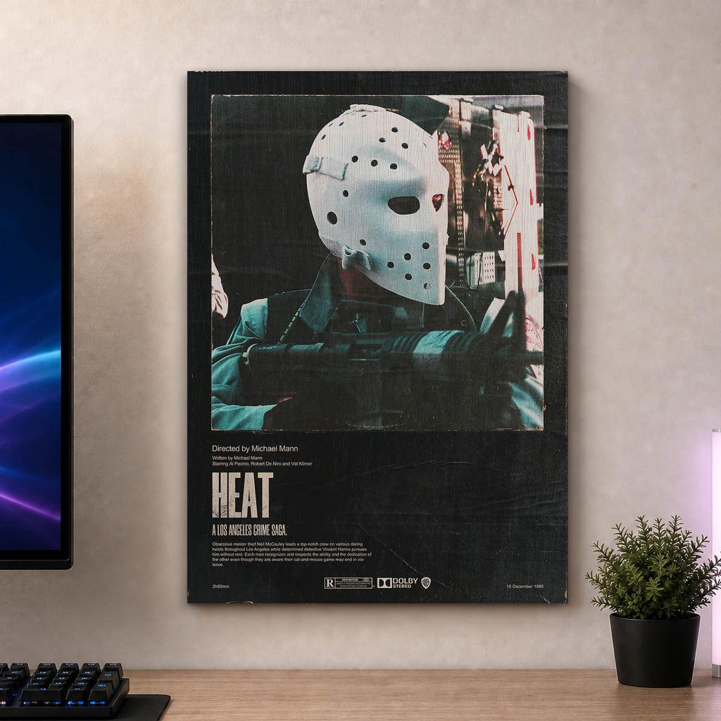 Heat Wood Print by OnWood Australia