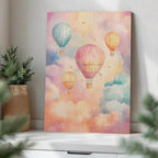 Hot Air Balloons Wood Print by OnWood Australia