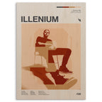 Illenium Wood Print by OnWood Australia