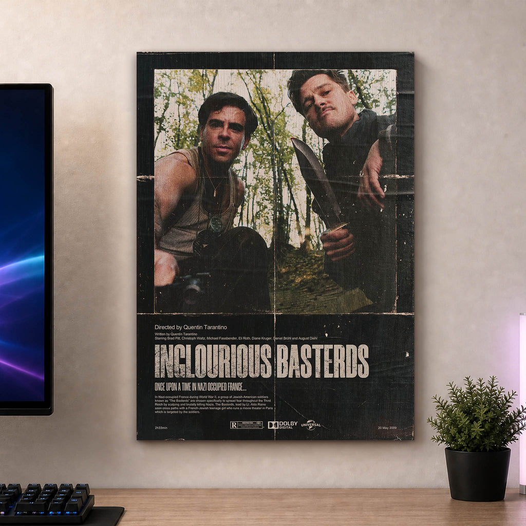 Inglourious Basterds Wood Print by OnWood Australia