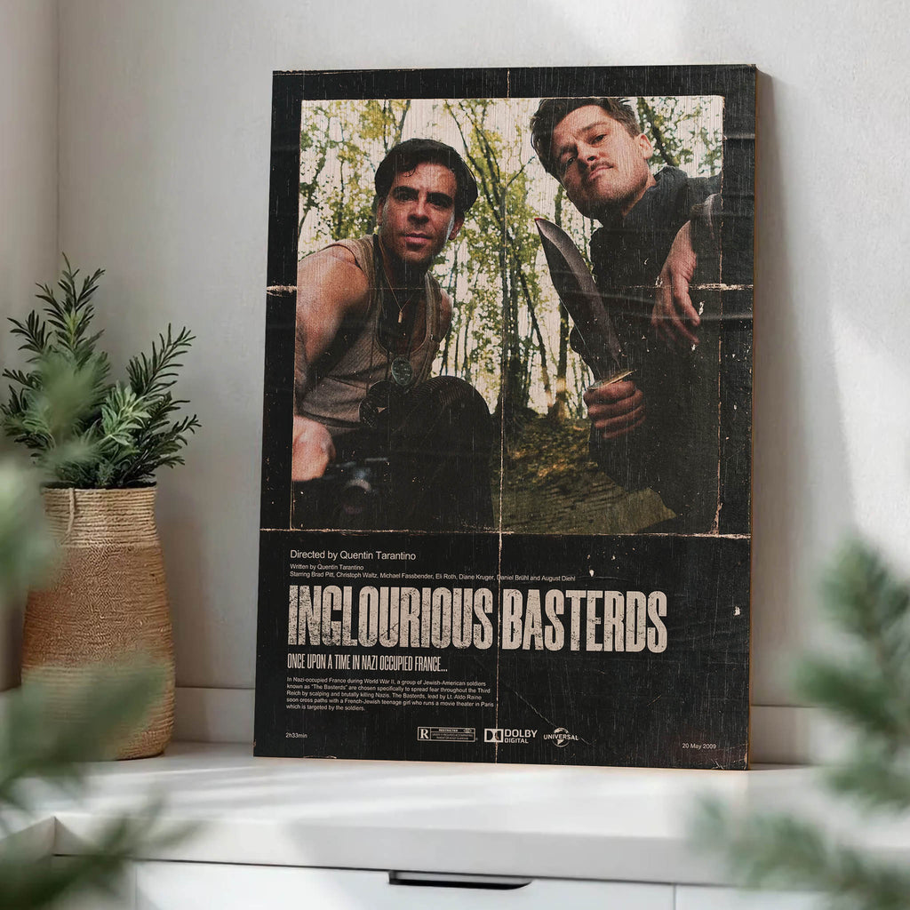 Inglourious Basterds Wood Print by OnWood Australia