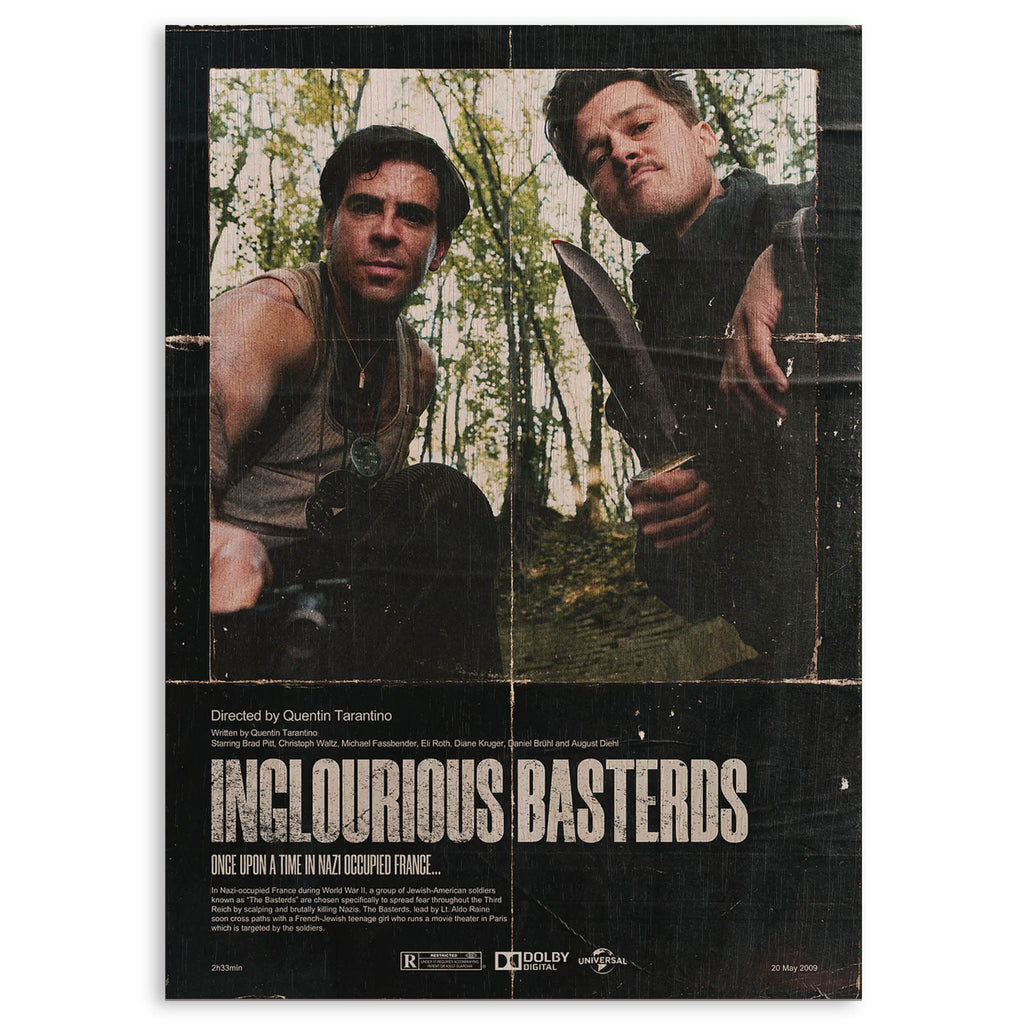 Inglourious Basterds Wood Print by OnWood Australia