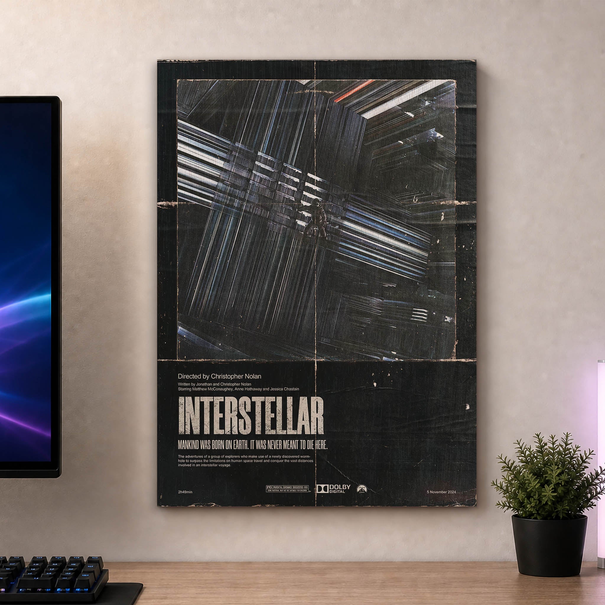 Interstellar Wood Print by OnWood Australia