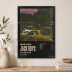 Jack Boys Travis Scott Wood Print by OnWood Australia