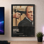 James Bond Wood Print by OnWood Australia