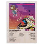 Kanye West Graduation Wood Print by OnWood Australia