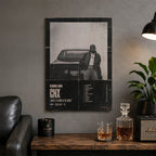 Kendrick Lamar GNX Wood Print by OnWood Australia