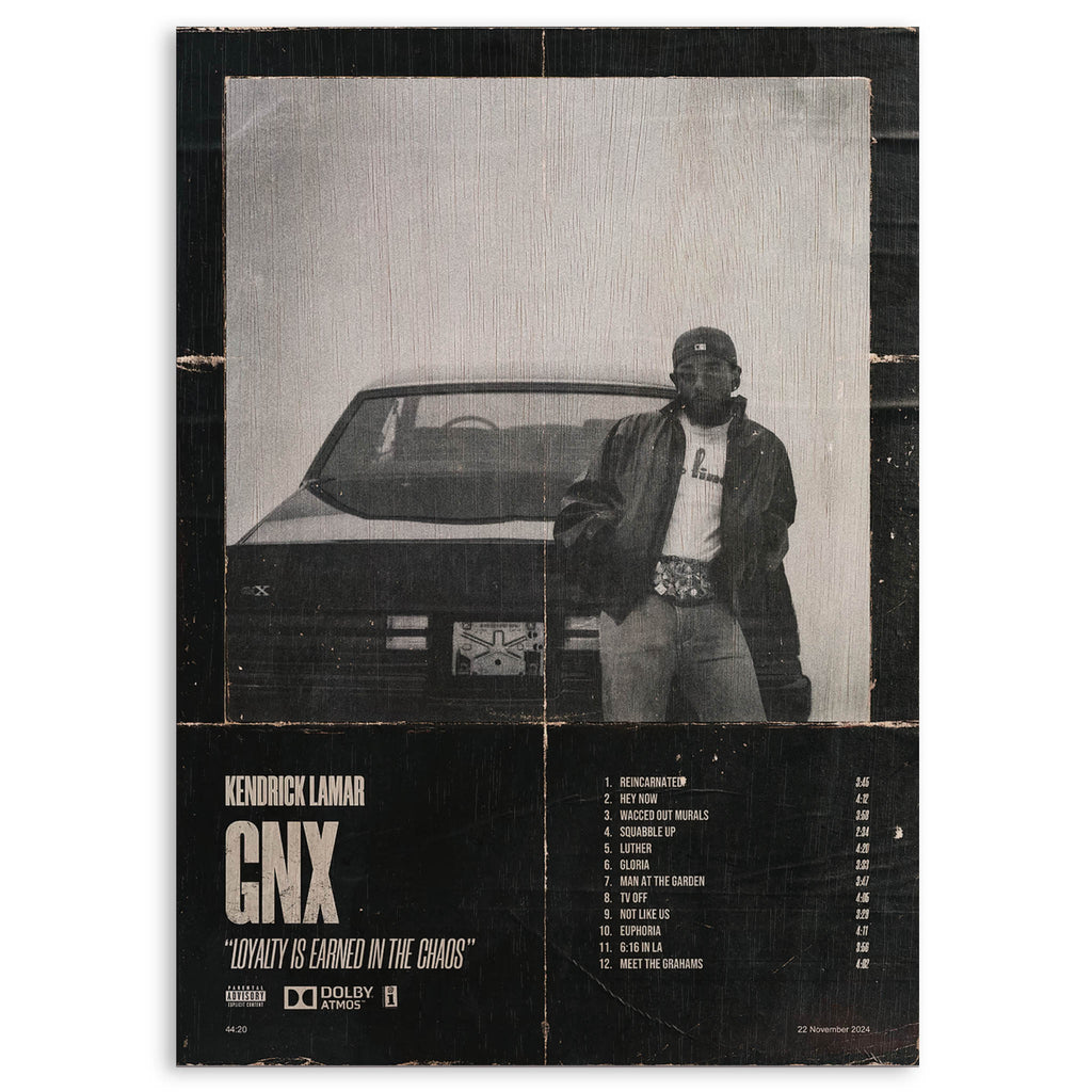 Kendrick Lamar GNX Wood Print by OnWood Australia