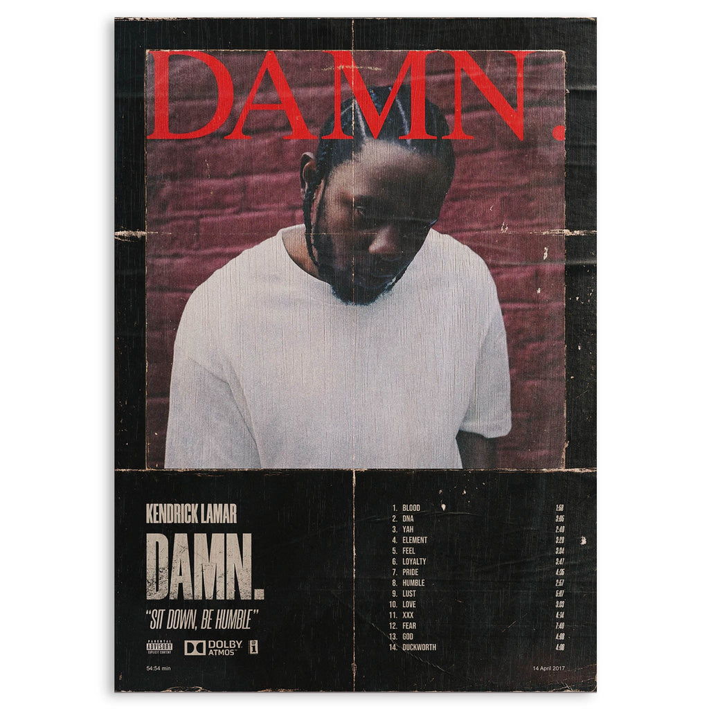 Kendrick Lamar Wood Print by OnWood Australia