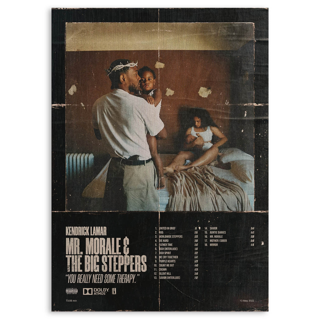 Kendrick Lamar Wood Print by OnWood Australia