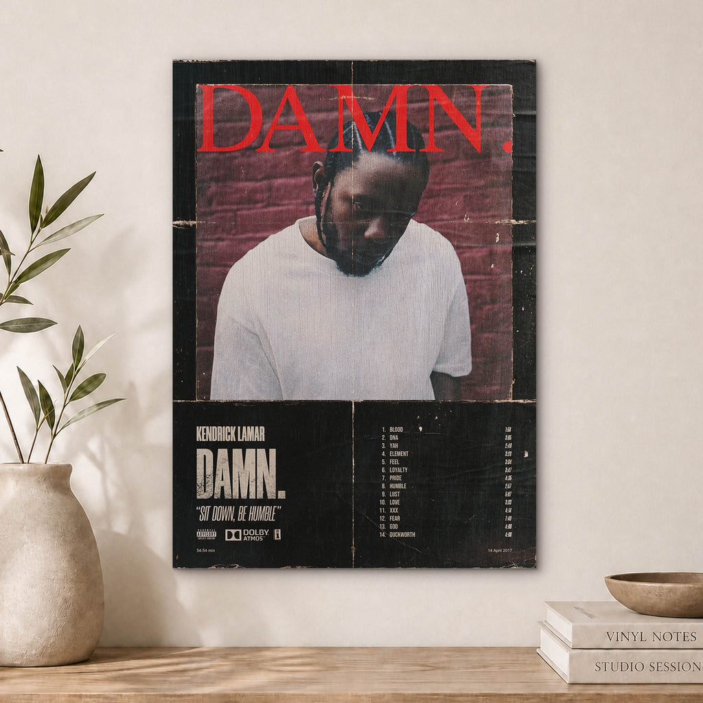Kendrick Lamar Wood Print by OnWood Australia