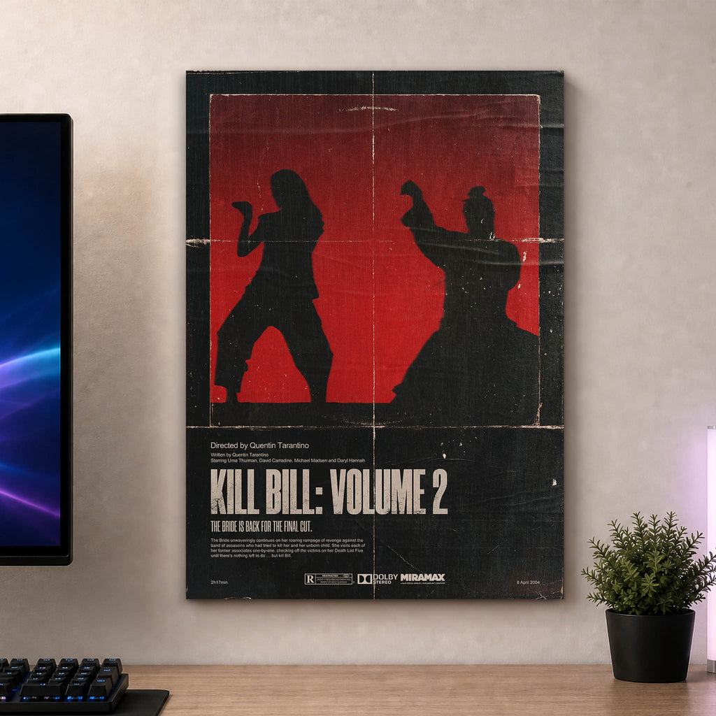 Kill Bill Wood Print by OnWood Australia