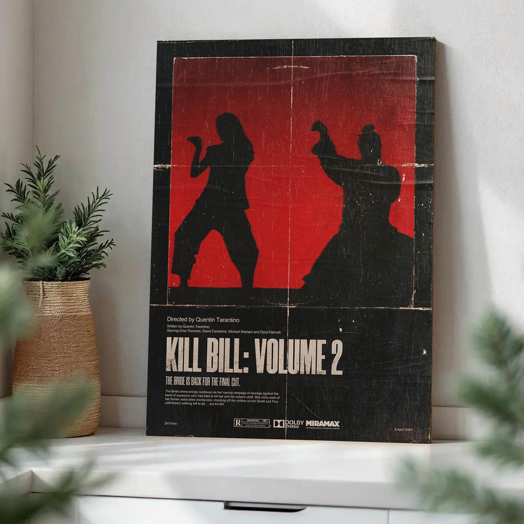 Kill Bill Wood Print by OnWood Australia