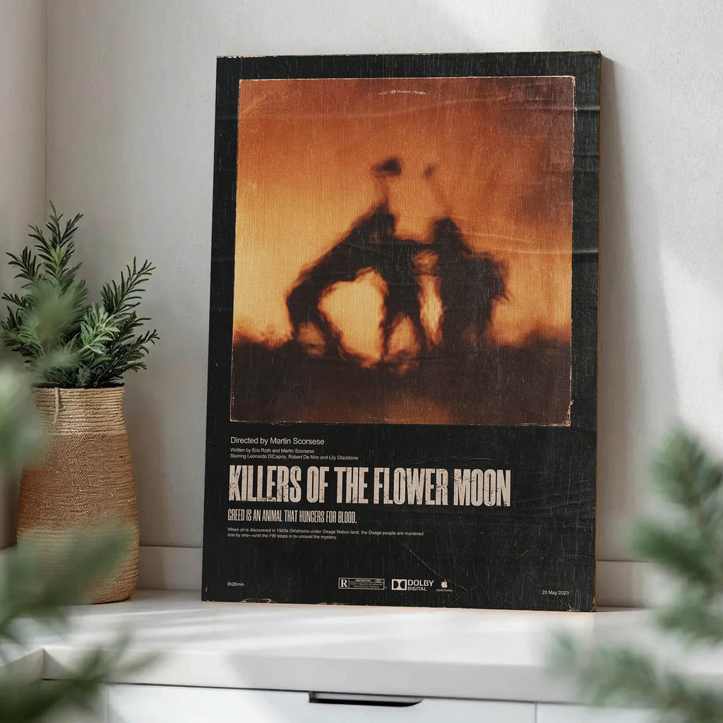 Killers of the Flower Moon Wood Print by OnWood Australia