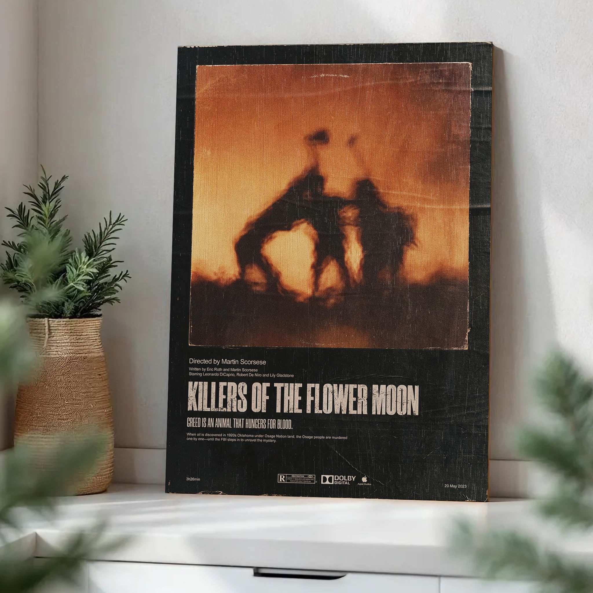 Killers of the Flower Moon Wood Print by OnWood Australia