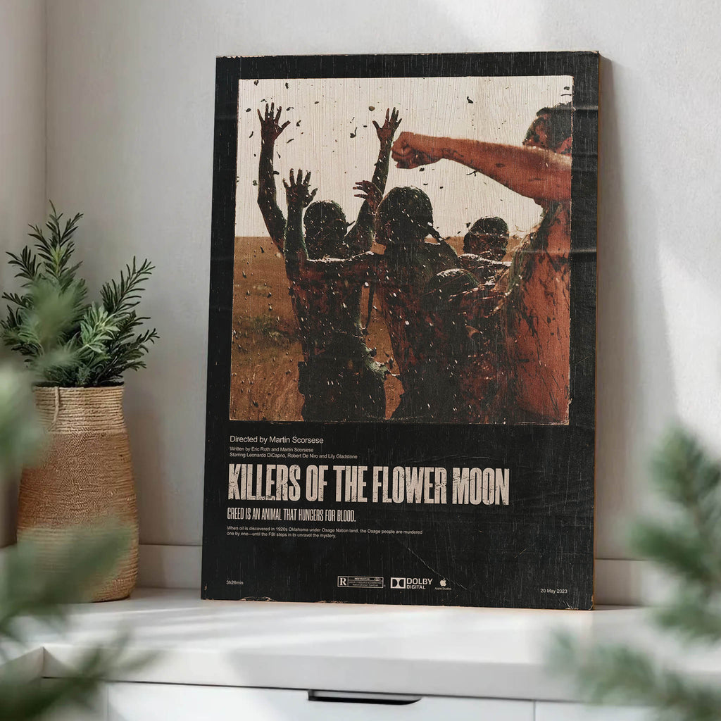Killers of the Flower Moon Wood Print by OnWood Australia
