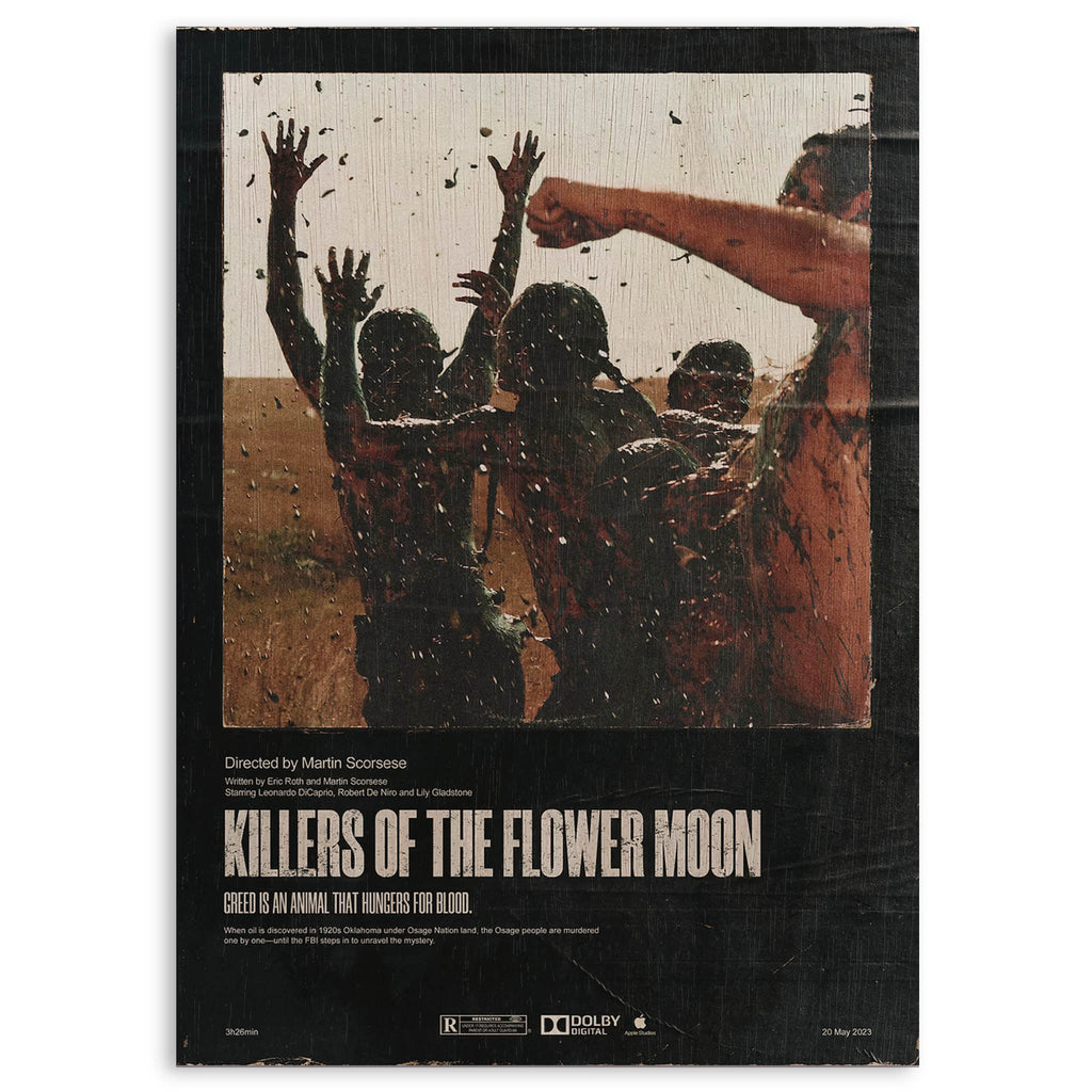 Killers of the Flower Moon Wood Print by OnWood Australia