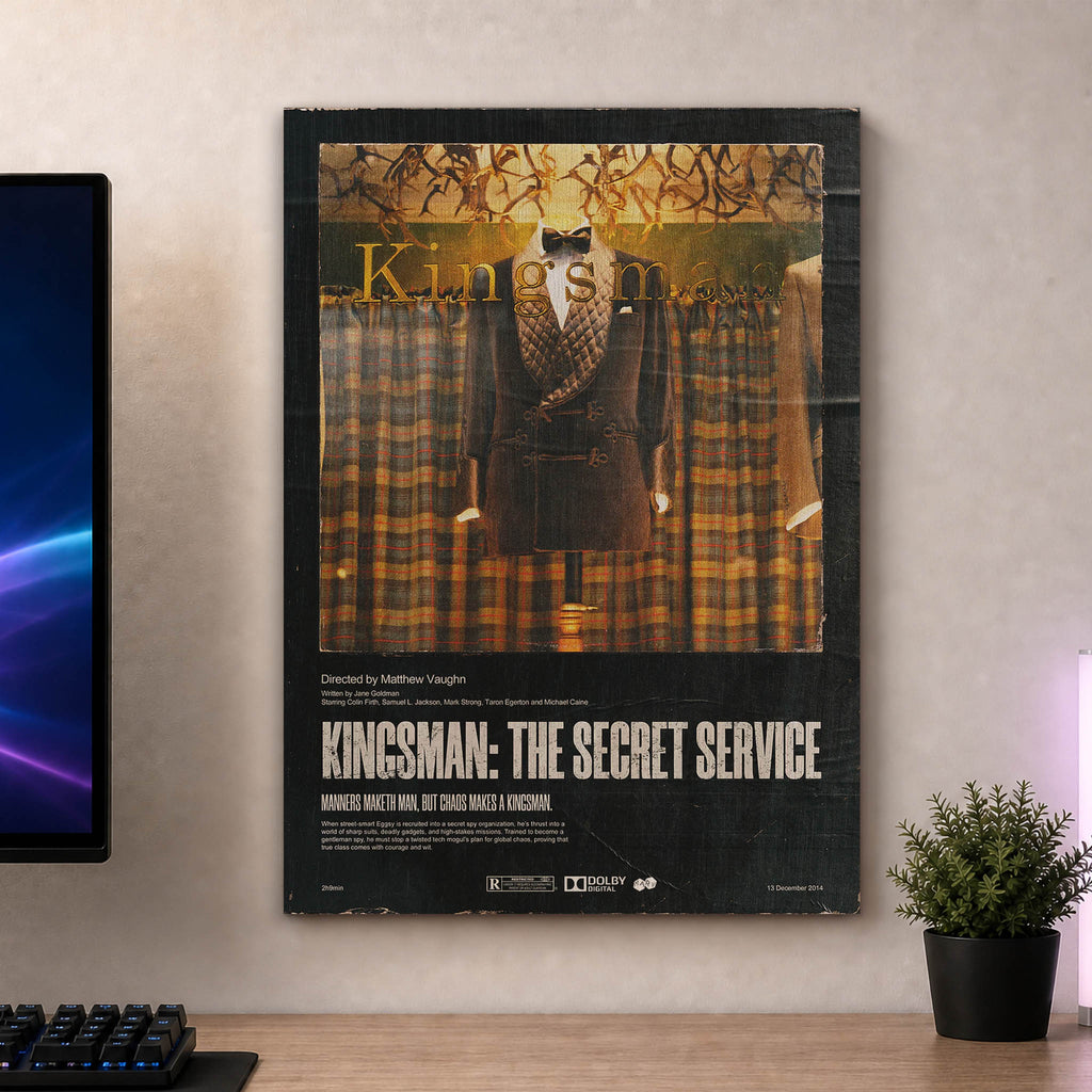 Kingsman Wood Print by OnWood Australia