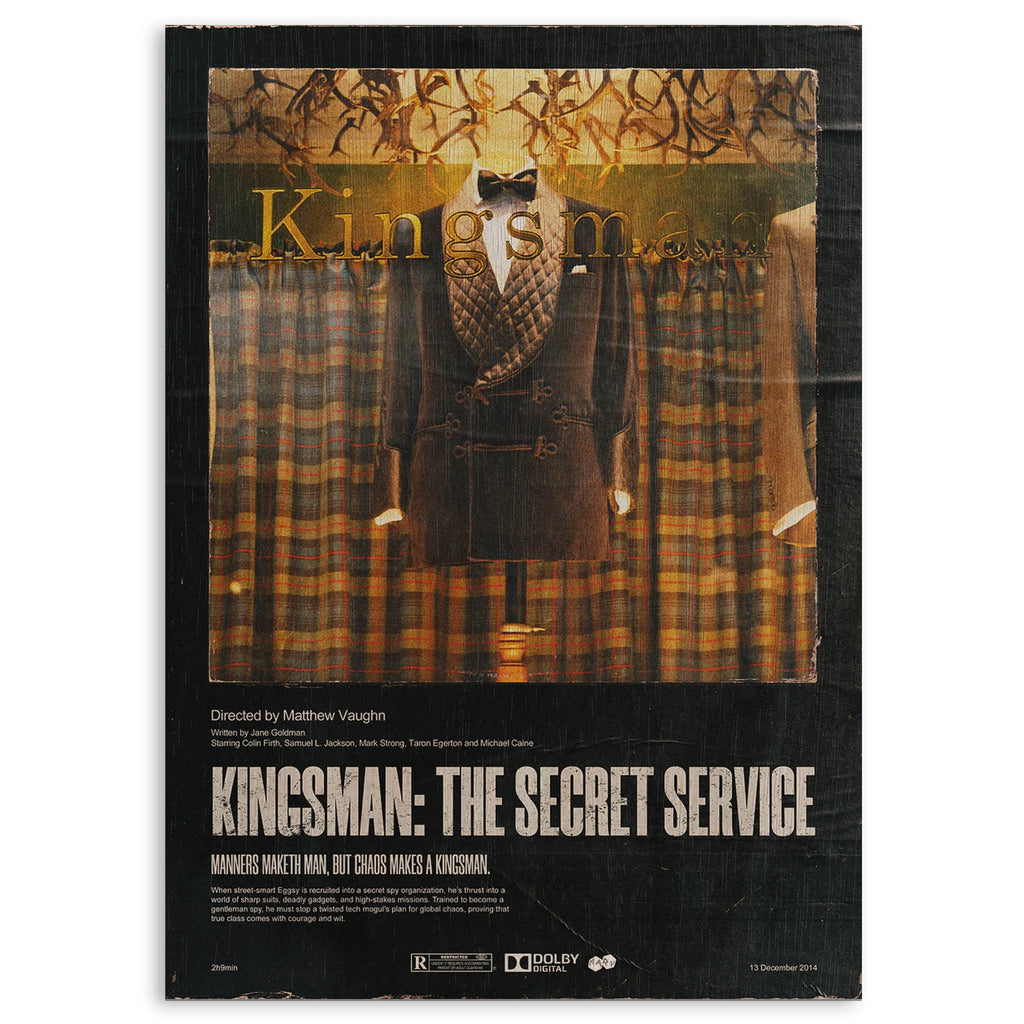 Kingsman Wood Print by OnWood Australia