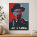 Lets Cook Wood Print by OnWood Australia
