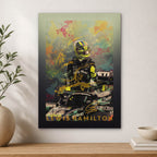 Lewis Hamilton Wood Print by OnWood Australia