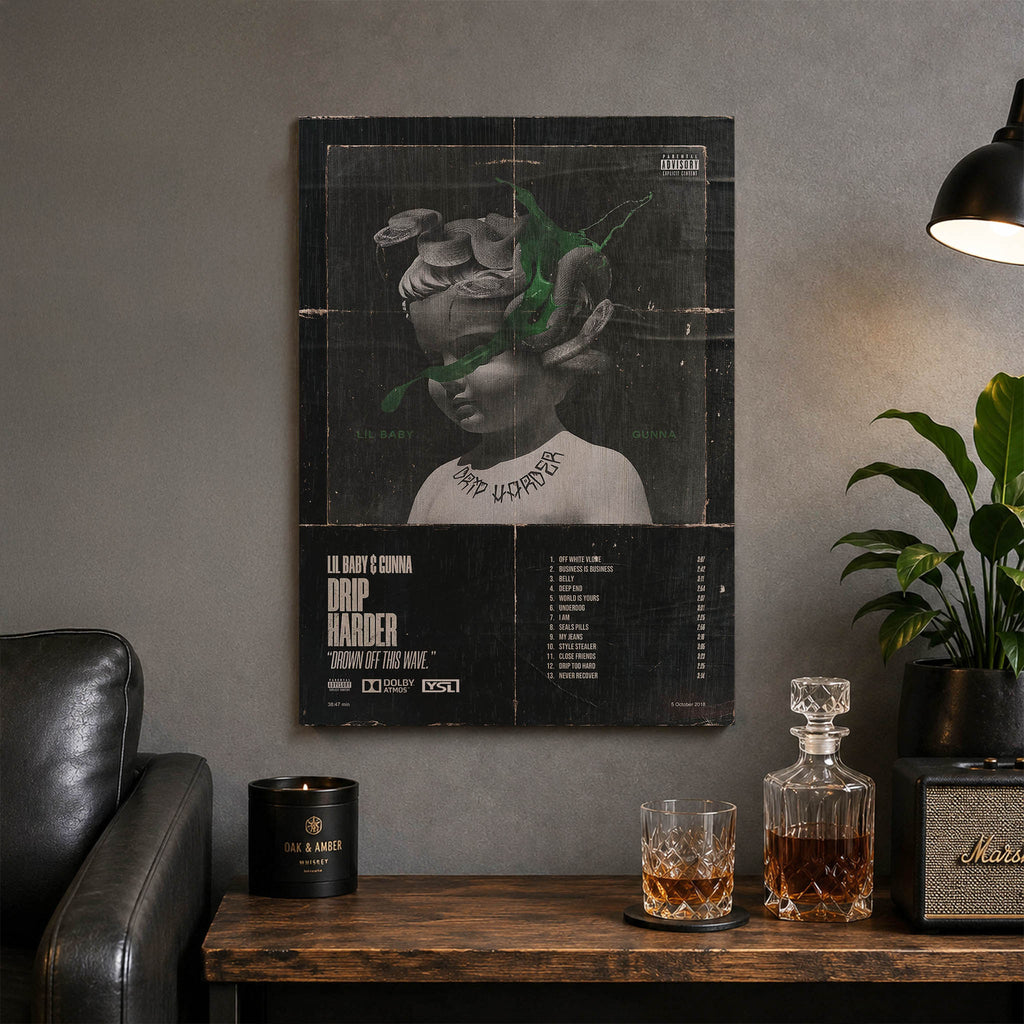 Lil Baby Wood Print by OnWood Australia